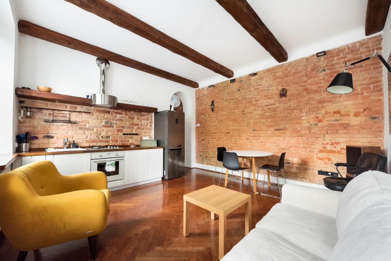 Glogowa Bricks Apartment วอร์ซอ ภายนอก รูปภาพ